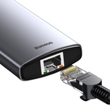 Adaptador Metal Gleam 6 Multifuncional Type-C HUB