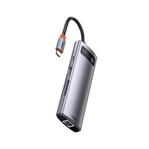 Adaptador Metal Gleam 8 Multifuncional Type-C HUB