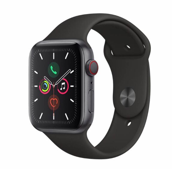 Apple Watch 5ª Geração 44mm GPS + Cellular Titanium Grafite Seminovo